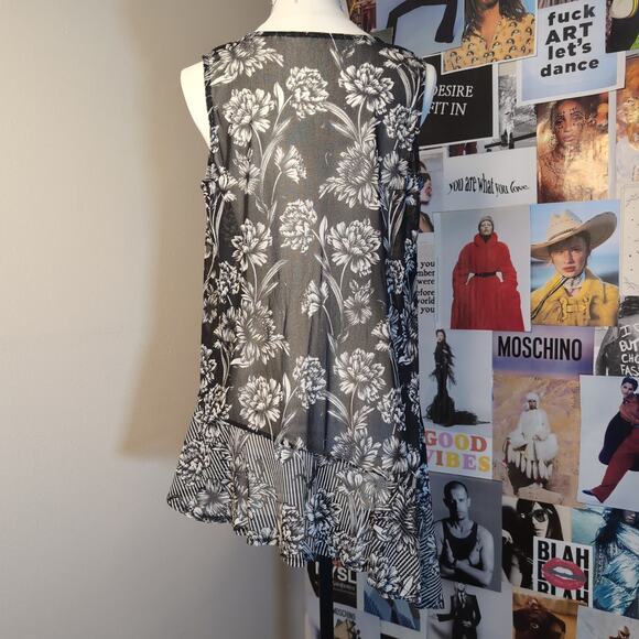 Whimsygoth Floral Sheer Top - Picture 3 of 6